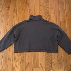 American eagle drop shoulder oversized turtleneck
